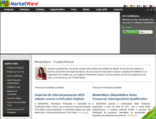 Tablet Screenshot of marketware.eu